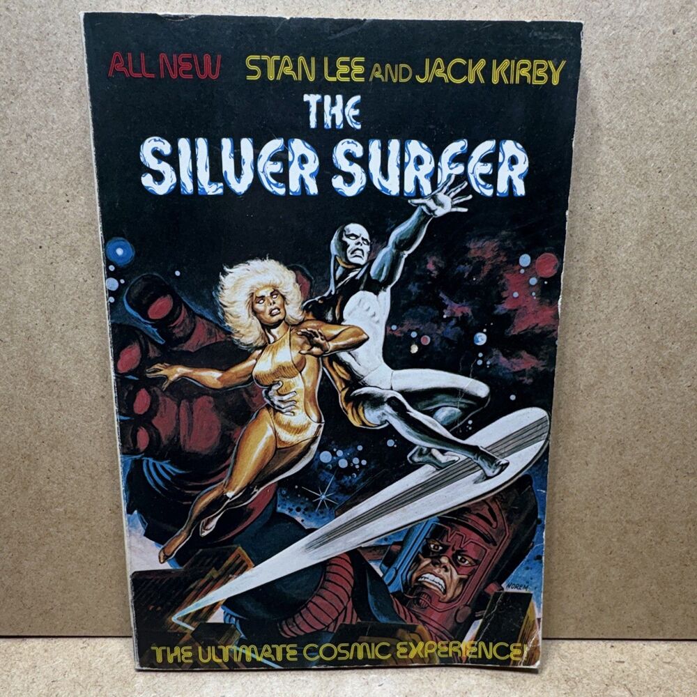 The Silver Surfer (1978) Trade Paperback Stan Lee Jack Kirby Simon & Schuster